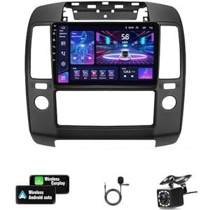 Android 11 Auto Speler Radio 9 Inch Touch Car Screen Radio Voor Nissan Navara D40 2004-2010 Autoradio Auto Accessoires Touchscreen Autoradio met Bluetooth GPS Navigatie WIFI SWC (Color : Y1E WIFI 4