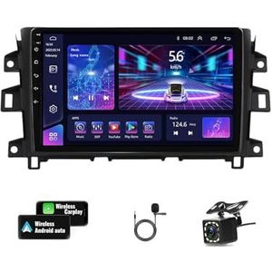 Android Auto Touchscreen Stereo Voor Nissan Navara Frontier Np 300 2011-2016 9 ''Touchscreen Multimedia Auto Accessoires Touchscreen Auto Stereo met Bluetooth GPS Ondersteuning Spiegel Link SWC (Colo