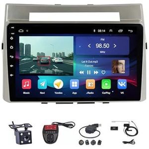 Android Double Din Car Stereo 9 Inch Touchscreen Autoradio Autotoebehoren Multimedia Stuurwielbediening met Navigatie Plug And Play Voor Toyota Corolla Verso AR10 2004-2009 (Size : M150S WIFI 2G+32G