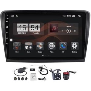 Android 12 Autoradio GPS Navigatie voor Skoda Superb 2 B6 2008-2015 | 10 inch Touchscreen FM RDS Radio/DSP EQ Instelling/Carplay Android Auto/Bluetooth Mirrorlink/Stuurwielregeling (Size : M150S)