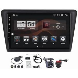 Android 12 Autoradio GPS Navigatie voor Skoda Rapid 2013-2017 | 9 inch Touchscreen FM RDS Radio/DSP EQ Instelling/Carplay Android Auto/Bluetooth 5.0 Mirrorlink/Stuurwielregeling (Size : M100S)