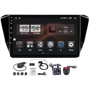 Android 12 Autoradio GPS Navigatie voor Skoda Superb 3 2015-2019 | 10 inch Touchscreen FM RDS Radio/DSP EQ Instelling/Carplay Android Auto/Bluetooth 5.0 Mirrorlink/Stuurwielregeling (Size : M150S)