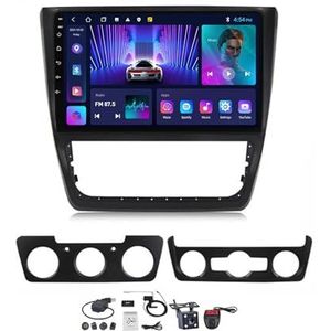 Android 12 Auto Stereo MP5 Player 9'' Screen Autoradio Voor Skoda Yeti 5L 2009-2014 Ondersteunt Carplay Android Auto/Bluetooth 5.0/FM AM RDS Radio/Mirror Link/Stuurbediening (Size : M150S)
