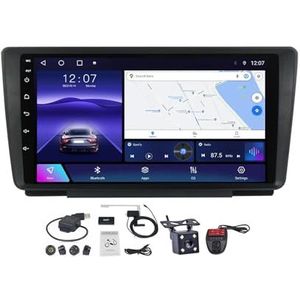 Android 12 Auto Stereo MP5 Player 9'' Screen Autoradio Voor Skoda Octavia 2008-2013 Ondersteunt Carplay Android Auto/Bluetooth 5.0/FM AM RDS Radio/Mirror Link/Stuurbediening (Size : M200S)