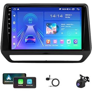 Android 12 Autoradio Stereo GPS-navigatie Ultradunne mainframe voor RENAULT Triber 2019-2020 9 ""IPS Touchscreen Autonavigatie Video Met Wifi Bluetooth Spiegel Link USB Back-up Camera (Color : A1 WIFI