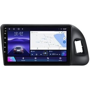 Android 12.0 2 Din Autoradio 9"" Touchscreen Auto Stereo voor Audi Q5 2005-2017 met GPS navigatie,FM Radio,AHD Omgekeerd beeld,Bediening op het stuur,Bluetooth (Size : TS10(6+128G))
