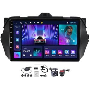 9 Inch 1080P Scherm Android 12 Autoradio Auto Video Speler Voor Suzuki Alivio Ciaz 2014-2019 GPS Navigatiesysteem FM RDS Radio Carplay Android Auto BT 5.0 DAB+ SWC spraakbesturing (Size : M100CP)