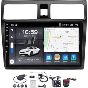 9"" Android 12 Multimedia Stereo Auto Video Speler Voor Suzuki Swift 3 2003-2010 Ondersteunt Stuurbediening/Navigatie GPS FM RDS Radio/Carplay Android Auto/Bluetooth/Stuurbediening (Size : M300S)