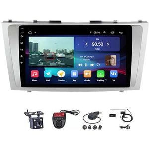 Android Touch Screen Car Stereo 9 Inch Car Stereo Radio Plug And Play Autotoebehoren Autoradio met Bluetooth En Navigatie En Achteruitrijcamera Voor Toyota Camry 2006-2011 (Size : M150S WIFI 2G+32G