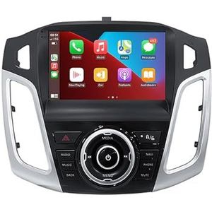 Android 12 Dubbel Din Autoradio Voor Ford Focus 3 2011-2019 Hoofdunit 9""IPS Touchscreen Multimediaspeler met achteruitrijcamera Ondersteuning Carplay Bluetooth GPS Sat Nav RDS SWC (Color : B 8Core 4+