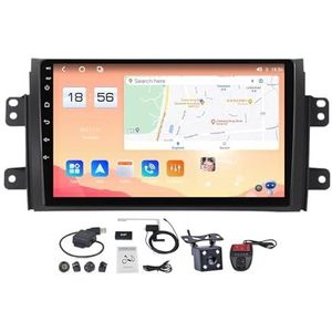 Android 12 Auto Stereo MP5 Player 9'' Screen Autoradio Voor Suzuki SX4/Fiat Sedici 2005-2014 Ondersteunt Carplay Android Auto/Bluetooth 5.0/FM AM RDS Radio/Mirror Link/Stuurbediening (Size : M400S)