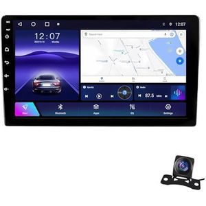 Android 12.0 2 Din Autoradio 9"" Touchscreen Auto Stereo voor Geely EC7 2004-2011 met GPS navigatie,FM Radio,AHD Omgekeerd beeld,Bediening op het stuur,Bluetooth (Size : TS10(4+64G))