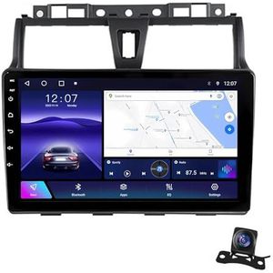 Android 12.0 2 Din Autoradio 9"" Touchscreen Auto Stereo voor Geely Emgrand EC7 2014-2016 met GPS navigatie,FM Radio,AHD Omgekeerd beeld,Bediening op het stuur,Bluetooth (Size : TS18(2+32G))