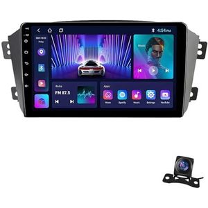 Android 12.0 2 Din Autoradio 9"" Touchscreen Auto Stereo voor Geely Emgrand GX7 2011-2019 met GPS navigatie,FM Radio,AHD Omgekeerd beeld,Bediening op het stuur,Bluetooth (Size : TS10(6+128G))