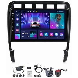 Android 12 Autoradio GPS Navigatie voor Porsche Cayenne 1 9PA 2002-2010 | 9 inch Touchscreen FM RDS Radio/DSP EQ Instelling/Carplay Android Auto/BT 5.0 Mirrorlink/Stuurwielregeling (Size : M100S)