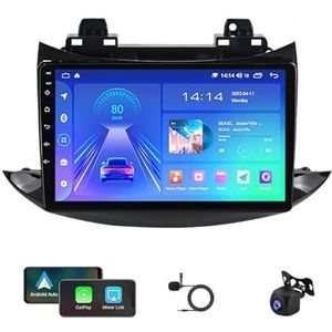Android 12 Autoradio Stereo GPS-navigatie Ultradunne mainframe voor Chevrolet Tracker 3 Trax 2013-2020 9 ""IPS Touchscreen Autonavigatie Video Met Wifi Bluetooth Spiegel Link USB Back-up Camera (Color