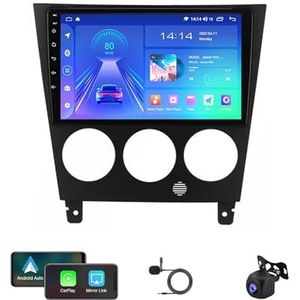 Android 12 Autoradio Stereo GPS-navigatie Ultradunne mainframe voor Subaru Impreza 2002-2007 9 ""IPS Touchscreen Autonavigatie Video Met Wifi Bluetooth Spiegel Link USB Back-up Camera (Color : H6 4G+W