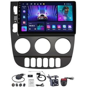 Android 12 Autoradio Voor Mercedes Benz M-Class W163 ML 1997-2005 - 2 Din - 9 Inch Scherm - Ondersteuning Stuurwiel/BT 5.0/DSP Carplay Android Auto/FM RDS DAB+ Radio/Back-up camera (Size : M100S)