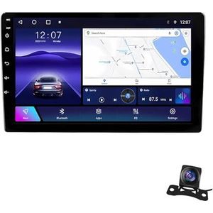 Android 12.0 2 Din Autoradio 9"" Touchscreen Auto Stereo voor Peugeot 308 2013-2017 met Draadloze Carplay Android Auto GPS navigatie AHD Omgekeerd beeld Stuurwielbediening (Size : 1+32G)