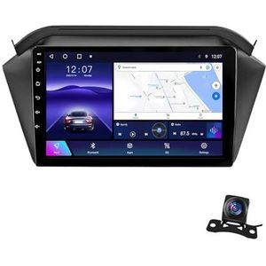 Android 12.0 2 Din Autoradio 10"" Touchscreen Auto Stereo voor JAC S2 T40 2015-2018 met Draadloze Carplay Android Auto GPS navigatie AHD Omgekeerd beeld Stuurwielbediening (Size : 1+32G)