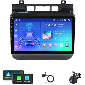 Android 12 Autoradio Stereo GPS-navigatie Ultradunne mainframe voor Volkswagen Touareg 2010-2018 9 ""IPS Touchscreen Autonavigatie Video Met Wifi Bluetooth Spiegel Link USB Back-up Camera (Color : H6