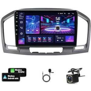 Android Auto Touchscreen Stereo Voor Buick Regal Opel Insignia 2013-2017 9 ''Touchscreen Multimedia Auto Accessoires Touchscreen Auto Stereo met Bluetooth GPS Ondersteuning Spiegel Link SWC (Color :