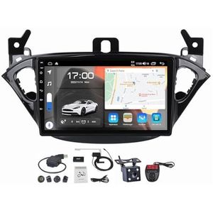 9"" Android 12 Multimedia Stereo Auto Video Speler Voor Opel Corsa 2014-2019 Ondersteunt Stuurbediening/Navigatie GPS FM RDS Radio/Carplay Android Auto/Bluetooth/Stuurbediening (Size : M800S)