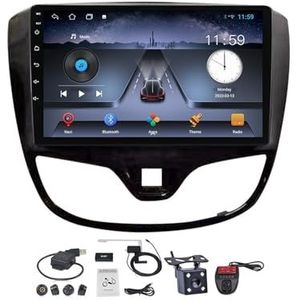 Android 12 Auto Stereo MP5 Player 9'' Screen Autoradio Voor Opel KARL VinFast Fadil 2017-2020 Ondersteunt Carplay Android Auto/Bluetooth/FM AM RDS DAB+ Radio/Stuurbediening (Size : M100S)