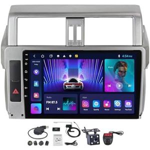 Android 12 Autoradio GPS Navigatie voor Toyota Land Cruiser Prado 150 2013-2017 | 10 inch Touchscreen FM RDS Radio/DSP EQ Instelling/Carplay Android Auto/Bluetooth/Stuurwielregeling (Size : M100S)