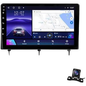 Android 12.0 2 Din Autoradio 10"" Touchscreen Auto Stereo voor Honda Civic 2022 met Draadloze Carplay Android Auto GPS navigatie AHD Omgekeerd beeld Stuurwielbediening (Size : TS10(6+128G))