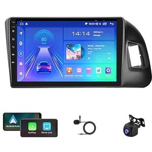 Android 12 autoradio voor Audi Q5 2010-2018 autonavigatie in-dash autoradio-ontvanger, 9"" HD touchscreen scherm met Bluetooth 5.0 GPS Ondersteuning CarPlay Android Auto/SWC (Color : A2 WIFI 4-Core 2G