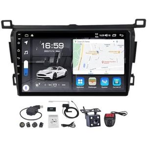 Android 12 Autoradio Voor Toyota RAV4 XA40 XA50 2012-2018 - 2 Din - 9 Inch Scherm - Ondersteuning Stuurwiel/BT 5.0/DSP Carplay Android Auto/FM RDS DAB+ Radio/4G Wifi/Back-up camera (Size : M200S)