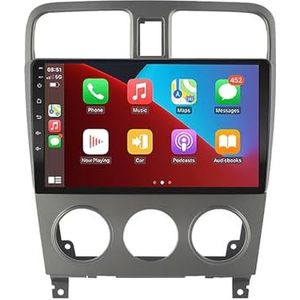 Android 12 autonavigatie in-dash autoradio-ontvanger voor Subaru Forester 2002-2008 dubbel Din 9 inch touchscreen autoradio met satellietnavigatie Bluetooth handsfree RDS SWC (Color : B, Size : 8Cor