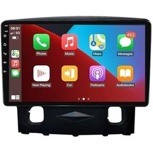 Android 12 autonavigatie in-dash autoradio-ontvanger voor Ford Kuga 2008-2010 dubbel Din 9 inch touchscreen autoradio met satellietnavigatie Bluetooth handsfree RDS SWC (Color : 8Core 2+32G)