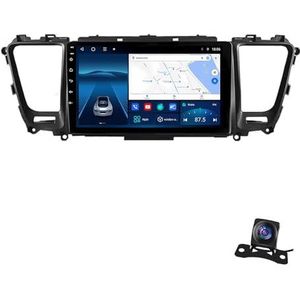 Android 12.0 2 Din Autoradio 9"" Touchscreen Auto Stereo voor Kia Carnival (2015-2020) met Draadloze Carplay Android Auto GPS navigatie AHD Omgekeerd beeld Stuurwielbediening (Size : P1(1G+16G))