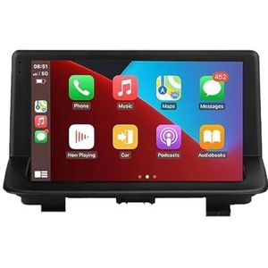 Android 12 2 din autoradio stereo voor Audi Q3 2013-2018 9 inch touchscreen autoradio auto-accessoires multimedia videospeler ondersteuning wifi FM Bluetooth stuurbediening (Color : 4Core 1+16G)