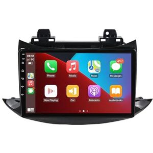 Android 12 Dubbel Din Autoradio Voor Chevrolet Tracker 3 Trax 2013-2020 Hoofdunit 9""IPS Touchscreen Multimediaspeler met achteruitrijcamera Ondersteuning Carplay Bluetooth GPS Sat Nav RDS SWC (Color