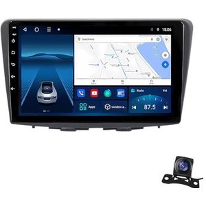 Android 12.0 2 Din Autoradio 9"" Touchscreen Auto Stereo Voor Suzuki Baleno 2015-2019 Met Draadloze Carplay Android Auto GPS Navigatie AHD Omgekeerd Beeld Stuurwielbediening (Size : P2(1G+32G))