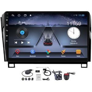 Android 12 2 DIN Auto Stereo Audio Radio voor Toyota Tundra XK50 2007-2013 Met GPS-Navigatie 10'' Touchscreen-Ondersteuning FM AM RDS DAB+ Radio/Carplay Android Auto/Bluetooth 5.0 (Size : M150CP)