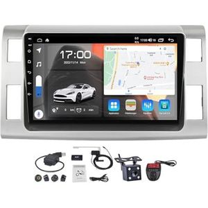 9 Inch 1080P Scherm Android 12 Autoradio Auto Video Speler Voor Toyota Previa XR50 3 2006-2019 GPS Navigatiesysteem FM RDS Radio Carplay Android Auto BT 5.0 DAB+ SWC spraakbesturing (Size : M800S)