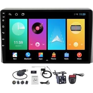 9 Inch 1080P Scherm Android 12 Autoradio Auto Video Speler Voor Toyota Hiace 2013-2018 GPS Navigatiesysteem FM RDS Radio Carplay Android Auto BT 5.0 DAB+ SWC spraakbesturing (Size : M100CP)
