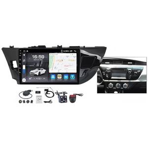 9 Inch 1080P Scherm Android 12 Autoradio Auto Video Speler Voor Toyota Corolla 11 2012-2016 GPS Navigatiesysteem FM RDS Radio Carplay Android Auto BT 5.0 DAB+ SWC spraakbesturing (Color : A, Size :
