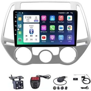 Android 12 2 DIN Autoradio Stereo 9 Inch Screen Voor Hyundai I20 2010-2014 Carplay Android Auto/GPS-navigatie BT Handenvrij/RDS FM AM Radio/Voice Control/Stuurbediening (Color : M300S 4G+WIFI 3G+32