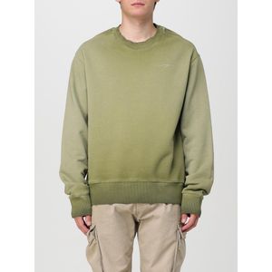 Msgm - Sweatshirt - Groen - 100% Katoen