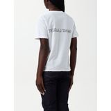 Saint Laurent - Reverse - T-shirt - Wit - Katoen