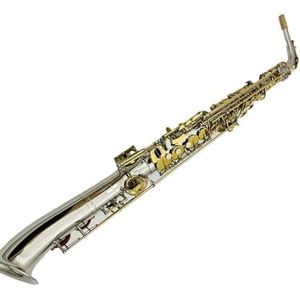 saxofoon kit Altrechte Buissaxofoon Eb Messing Toetsen Professionele Speelinstrumenten Met Koffer Saxaccessoires (Color : Army green)