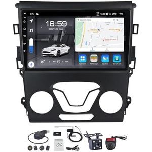 9"" Android 12 Multimedia Stereo Auto Video Speler Voor Ford Mondeo 5 2014-2019 Ondersteunt Stuurbediening/Navigatie GPS FM RDS Radio/Carplay Android Auto/Bluetooth 5.0/Stuurbediening (Size : M500S)