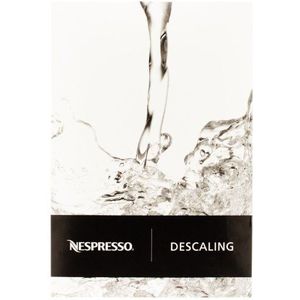 Nespresso Descaler 3035/cbu-2 voor Essenza, Lattissima, Cube, Citiz, Pixie - Twee sets voor het ontkalken