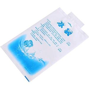 Gel Ice Pack, Herbruikbare Koude Kompressen Ice Packs voor Pijnverlichting 10st Veilige Milieuvriendelijke Warme en Koude Gelpacks voor Verwondingen EHBO-kit Atleten Houden Voedsel Koel(Thicken 400ml)
