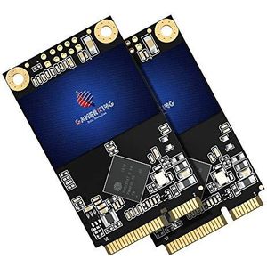 Gamerking SSD mSATA 240 GB wewnętrzny zintegrowany dysk twardy Solid State o wysokiej wydajności do laptopów stacjonarnych, w tym SSD (240 GB, 2 jednostki)
